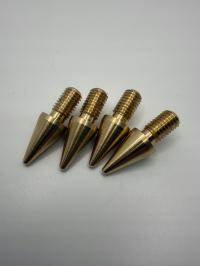 ... Kolce audio Hi-Fi KW Audio CNC – mosiądz, antywibracyjne, gwint M8