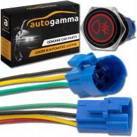 Переключатель противотуманных фар 12V 16mm LED