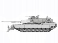 Czołg USMC M1A1 FEP Abrams z lemieszem model RM-5048 RFM