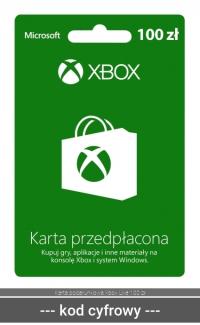 Подарочная карта Xbox Live 100 рублей