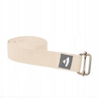 Pasek do jogi bawełniany Bodhi Asana belt XL 3m - ecru
