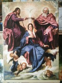 Velázquez - Ukoronowanie Najświętszej Maryi -70x50