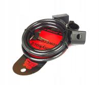 Zamknięcie rowerowe 8 x 1500mm zapięcie spirala