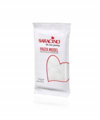 Белая сахарная масса Saracino для моделирования White Model Paste 1kg-Saracino