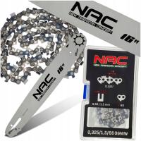 ZESTAW PROWADNICA + ŁAŃCUCH DO PIŁY NAC 40cm 325 1,5mm 66 ogniw ORYGINAŁ