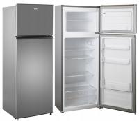 Хороший дешевый холодильник 206L LED 143CM INOX холодильник морозильник