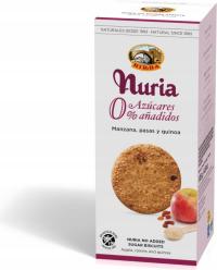 Ciastka z jabłkami rodzynkami quinoa bez dodatku cukru Birba 135g