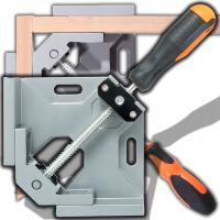 СТОЛЯРНЫЙ ЗАЖИМ УГЛОВОЙ ЗАЖИМ УГЛОВЫЕ ТИСКИ УГОЛ 90 МОНТАЖНЫЙ МЕТАЛЛИЧЕСКИЙ КРОНШТЕЙН