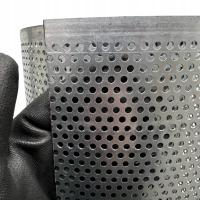 Blacha perforowana ocynk grubość blachy 0,5mm oczko 4mm min. 1m x 1m