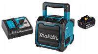 Makita Głośnik Bezprzewodowy Bluetooth AUX 18V 1x5Ah BL1850 DC18RC DMR200