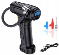 BEZPRZEWODOWA POMPKA ELEKTRYCZNA PRZENOŚNY KOMPRESOR SAMOCHODOWY ROWEROWY