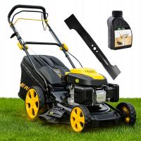 KOSIARKA SPALINOWA DO TRAWY Z NAPĘDEM Riwall rpm 4735 Mulczuje duża mocna