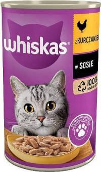 Whiskas Adult Karma z kurczakiem w sosie dla kota 400g