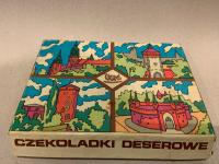 КОРОБКА ИЗ-ПОД ШОКОЛАДНЫХ ДЕСЕРТОВ WAWEL KRAKÓW PRL