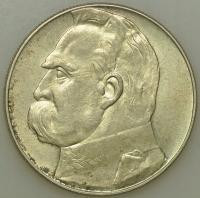 II RP - 10 złotych 1939 - Józef Piłsudski - piękny