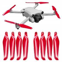 Śmigła DJI Mini 3 Pro / Mini 4 Pro Master Airscrew - Stealth (Czerwone)