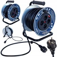 Металлический 25 м 3x2. 5 барабанный удлинитель на барабане