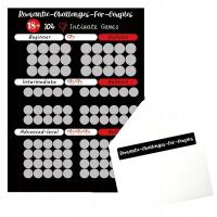 104x игра Камасутра - плакат скретч-карта для пар предметы подарок на женский день