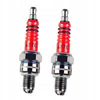 Opakowanie 2 szt. Świeca zapłonowa A7TC A7TJC 3 do GY6 50cc cc motorower skuter ATV 2SZT