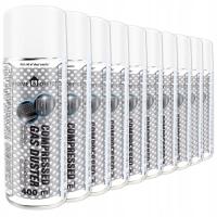 10x AABCOOLING SPRĘŻONE-POWIETRZE 400ml RURKA-15cm