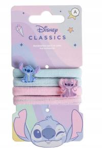 Disney - Zestaw 4 gumek do włosów Stitch - 7836