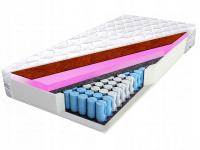 Materac 100x180 ortopedyczny z hr i kokosem 20cm usztywniająca kieszenie H3