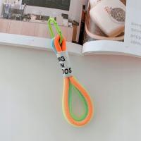 5 PCS Mobile Phone Case Fluorescent Lanyard Orange and Blue