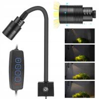 OŚWIETLENIE LED DO AKWARIUM LAMPKA AKWARIOWA regulacja barwy i jasności USB