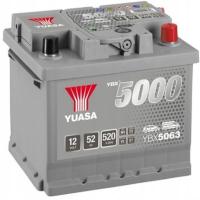 Akumulator Yuasa YBX5063 12V 52Ah 520A P+