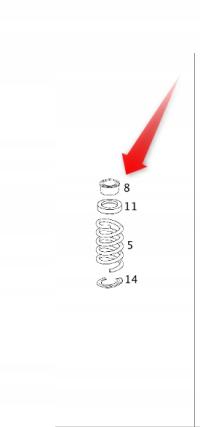PODPORA SPRĘŻYNY GÓRA MERCEDES A2023210295