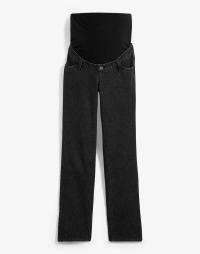 Bonprix spodnie ciążowe długa proste czarny