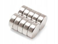 Неодимовый магнит сильный цилиндрический 8X3 10 шт.