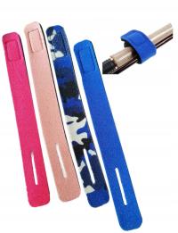 Rzepy Taśma Opaska na wędkę do spinania wędek 4szt