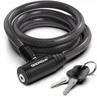 Zapięcie do roweru rowerowe GERDA FLEX 10K 100cm 1m linka rowerowa blokada