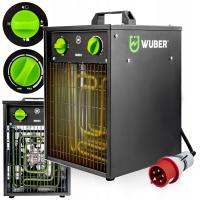 NAGRZEWNICA ELEKTRYCZNA 5KW DMUCHAWA FARELKA TERMOSTAT GRZEJNIK 5000W WUBER