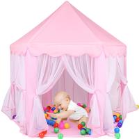 NAMIOT DOMEK ZAMEK DLA DZIECI PAŁAC KSIĘŻNICZKI DO OGRODU DOMU 135x135 CM