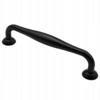 Ручка для мебели, ручка для кухонного шкафа, ручка для мебели в стиле ретро, черная, 96 мм