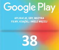 Google Play 38 zł Karta podarunkowa, Kod Doładowanie Android
