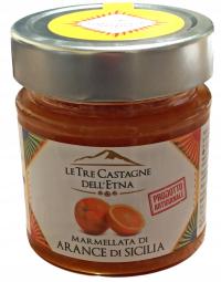 Dżem z pomarańczy sycylijskiej Le Tre Castagne dell'etna 250g