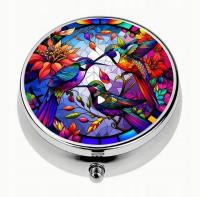 POJEMNIK NA TABLETKI, LEKI - ORGANIZER NA KAPSUŁKI 3 PRZEGRÓDKI - KOLIBER