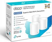 TP-Link Deco X50-PoE AX3000 System Wi-Fi Mesh 3-pack Biały
