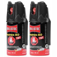 Gaz Pieprzowy Gaz Obronny Paraliżujący Niemiecki BARDZO MOCNY Strumień 40ml