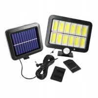 Solar powered LED outdoor lights for walls