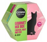 Cosma karma mokra mix smaków 1,19 kg
