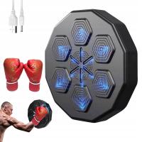 МУЗЫКАЛЬНАЯ БОКСЕРСКАЯ МАШИНА В ТРЕНИРОВОЧНОЙ БОКСЕРСКОЙ СТЕНЕ