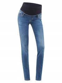 Damskie spodnie ciążowe jeansowe niebieskie Bellybutton Maternity