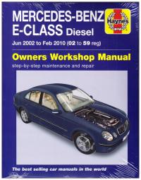 MERCEDES E-class diesel (2002-2010) instrukcja napraw Haynes 24h
