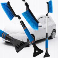 SKROBACZKA SZCZOTKA DO ODŚNIEŻANIA SAMOCHODU TELESKOPOWA ROZKŁADANA 53-73cm
