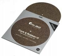 Mata do gramofonu Pro-Ject Cork & Rubber It korek