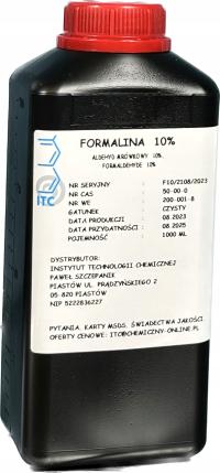 FORMALINA 10% formaldhyd 10% 1000ML